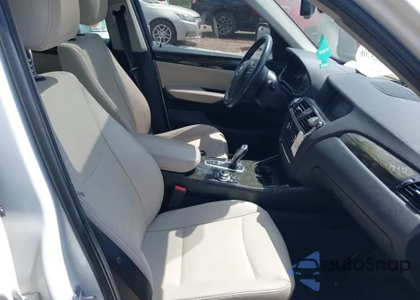 2014 BMW X3 xDrive28I из США, поврежденный, VIN 5UXWX9C55E0D11658